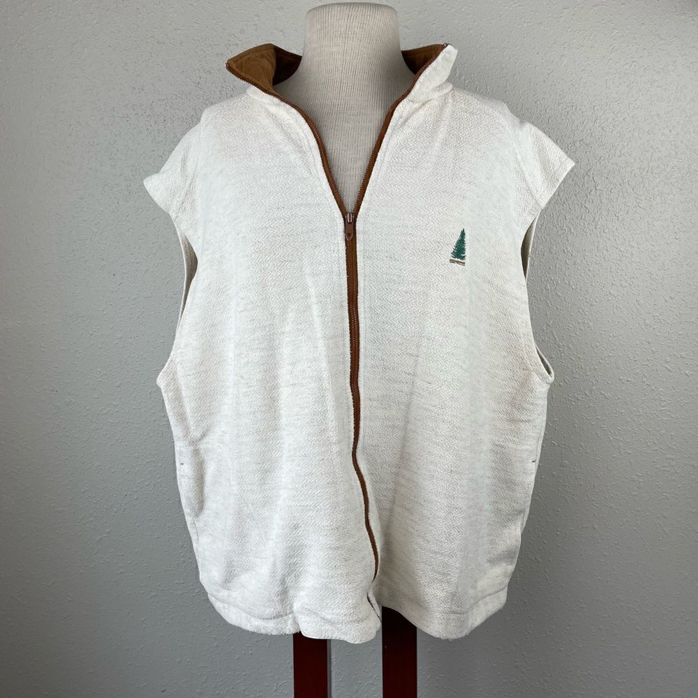 Sunrise Sleeveless Full Zip Jacket Size XL EUC